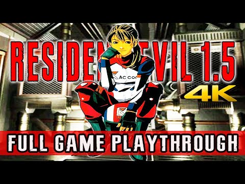 RESIDENT EVIL 1.5 (1997) PS1 4K60ᶠᵖˢ | Full Game - ELZA WALKER No Damage Walkthrough【4K UHD】