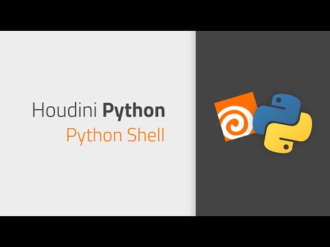 Using The Python Shell To Enter Commands Python For Houdini