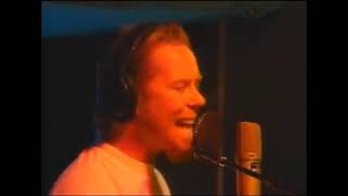 Metallica recording vocals for Garage Inc. Die, Die My Darling