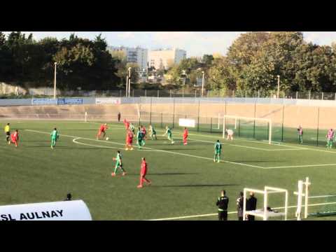 CSL Aulnay-sous-Bois - Red Star FC 2 - 3 : 1er but du CSL Aulnay-sous-Bois