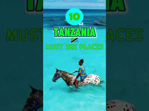 10 Best Places to Visit in Tanzania You MUST See!✨ #travel #explore #nature #adventure #tanzania