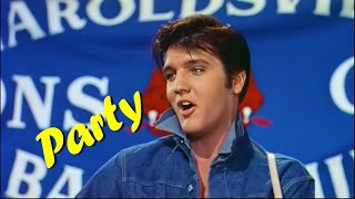 ELVIS PRESLEY - (Let&#39;s Have A) Party (New Edit). 4K