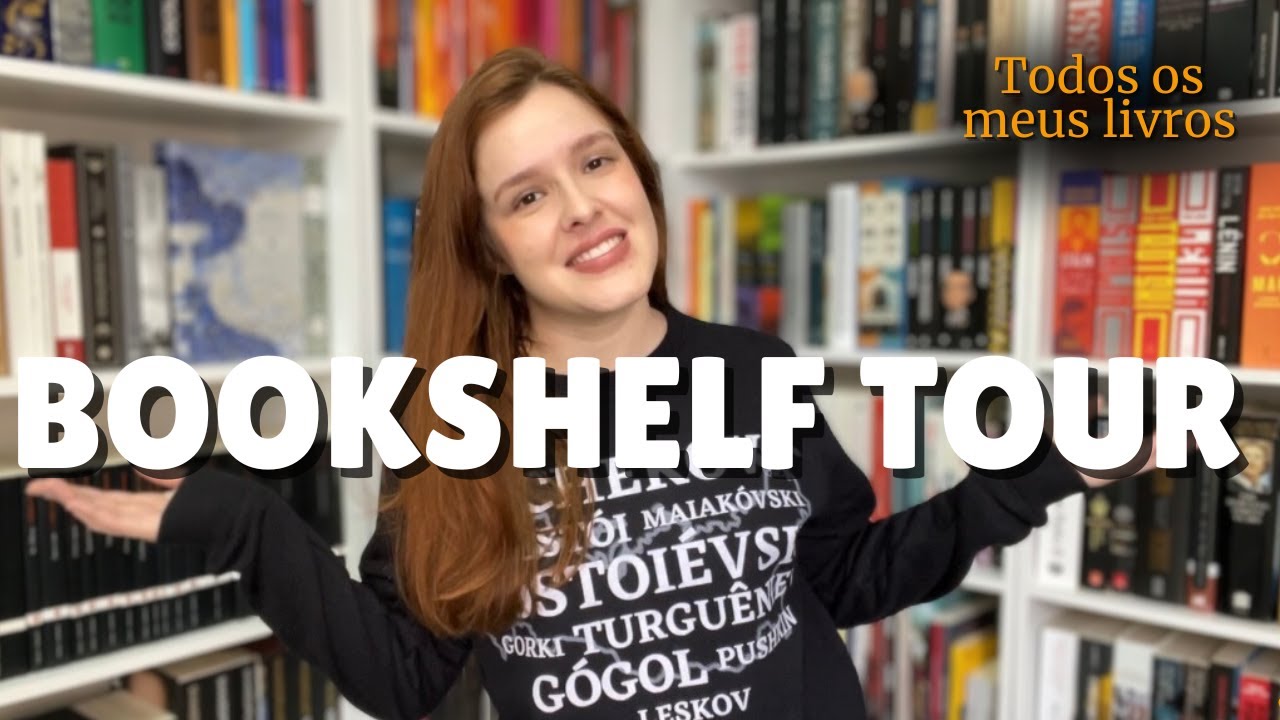Bookshelf tour - minha biblioteca pessoal