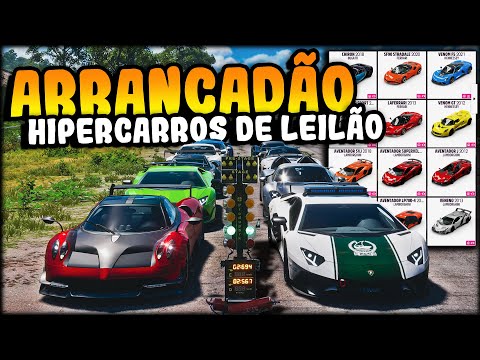 SÓ HIPERCARRO - ARRANCADÃO de LEILÃO FORZA HORIZON 5 ONLINE
