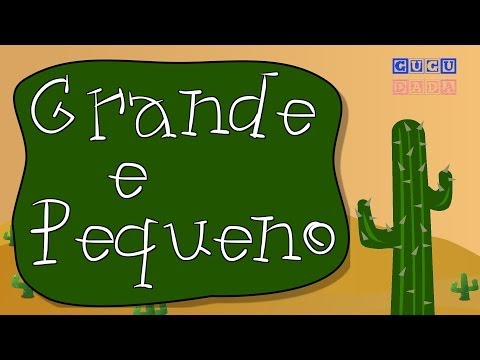 GUGUDADA - Grande e Pequeno (animação infantil)