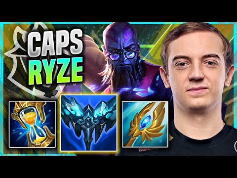 CAPS PERFECT GAME WITH RYZE! - G2 Caps Plays Ryze MID vs Xerat! | Season 11