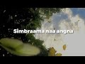 Simbra Ama Na A Ang Na Garo Love Song