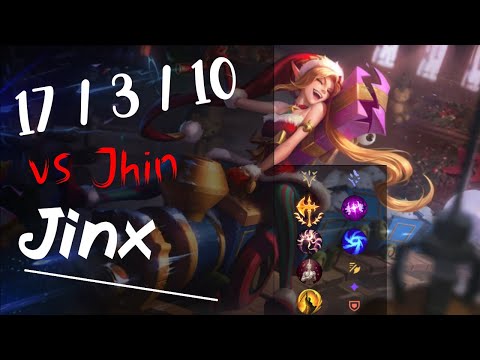 Jinx ADC vs Jhin - Challenger Replay KR