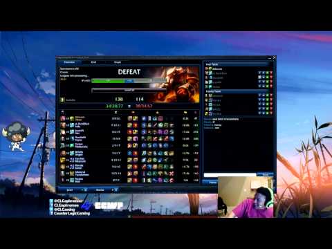 When Doublelift finishes streaming.. "fuck those kids"