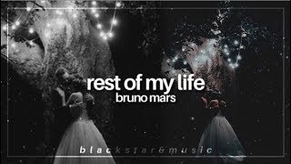 rest of my life || bruno mars || traducida al español + lyrics