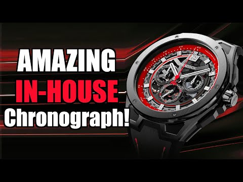 The ASTOUNDING Peacock Ultra Speed Automatic Chronograph! - Perth WAtch #487