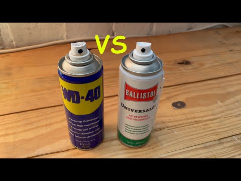 WD40 VS Ballistol - Öl im Vergleich der Superlative