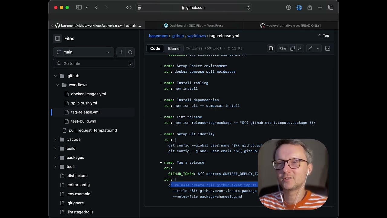 Deploy Workflow for WordPress Monorepos