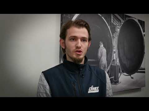 Video of Toms Veza speaking about working at Dinex