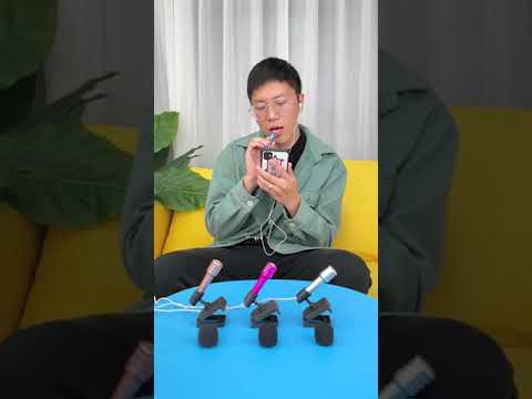 k歌神器小金麦克风【高配音质版本】【送底座送降噪海绵】