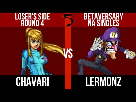 Betaversary NA Loser's: Chavari (ZSS) vs. Lermonz (Waluigi) - SSF2 Tournament