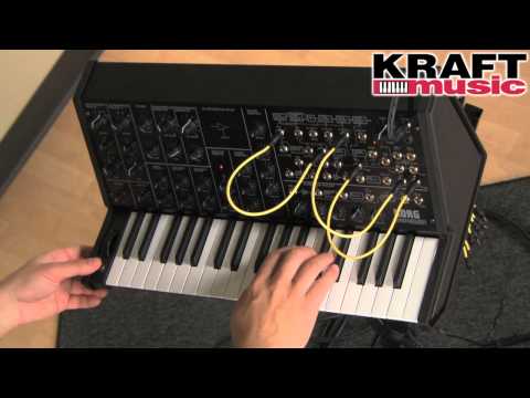 Kraft Music - Korg MS-20 mini Synthesizer Demo with Rich Formidoni