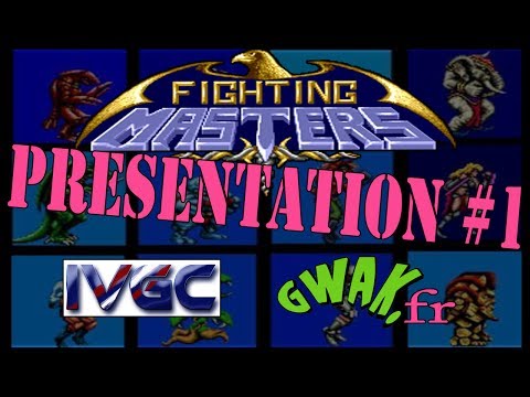 Présentation#1 "Fighting Masters" Gwak Live Show à l'IVGC de Cannes 28/02/14