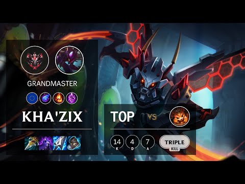 Kha'Zix Top vs Gnar - EUW Grandmaster Patch 11.6