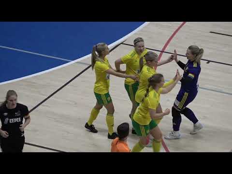 Ilves FS - FC Seinäjoki 10-1 (6-1) maalikooste naisten Futsal-Liiga 4.1.2025