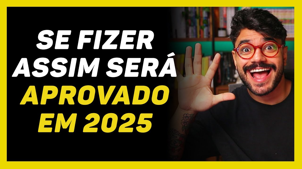 5 Posturas ESSENCIAIS para ser aprovado em concurso em 2025