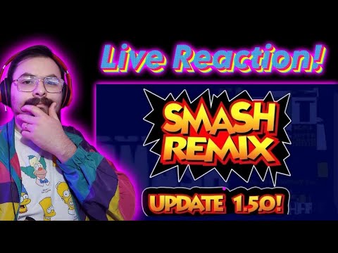 Smash Remix 1.5.0 LIVE Reaction!