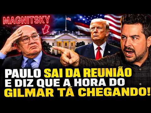 🔥BOMBA: APÓS REUNIÃO na CASA BRANCA, PAULO AFIRMA: “GILMAR, SUA HORA TÁ CHEGANDO”