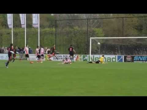 Sparta Rotterdam A1 - Ajax A1 0-3 doelpunt Vince Gino Dekker