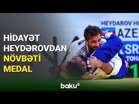 Tanınmış cüdoçumuz Hidayət Heydərov dünya çempionatında medal qazanıb - BAKU TV