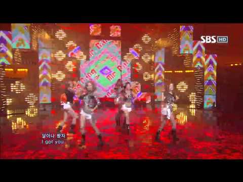 Moon Shabe [Mr. Bang Bang] @SBS Inkigayo Popular song 20120610