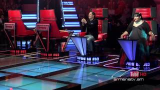 Mash Israyelyan,I Look To You by W. Houston - The Voice Of Armenia - Blind Auditions - Season 2