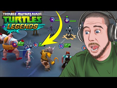 THIS TEAM IS WAY BETTER NOW in Teenage Mutant Ninja Turtles LEGENDS Episode 224