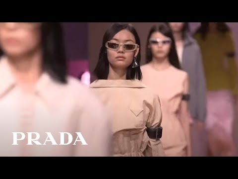 Miuccia Prada and Raf Simons present their first SS22 collection live from Milan and Shanghai