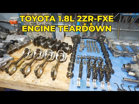 Thumbnail for Toyota 2ZR-XFE 1.8L Engine Teardown Disassembly - due to bad head gasket on a Prius by Iveco, Toyota, Lexus, Vehicle