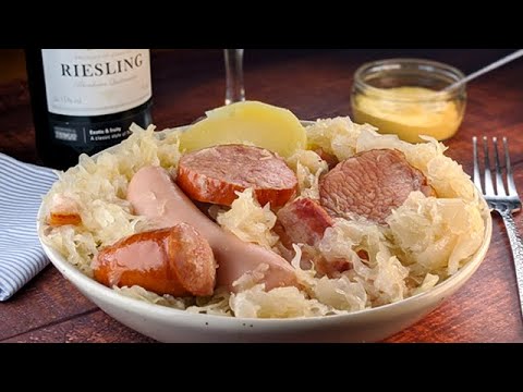 The best cabbage dish: Grandmother's French recipe! Alsatian sauerkraut !