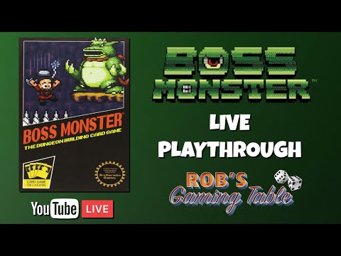 Boss Monster Playthrough - YouTube