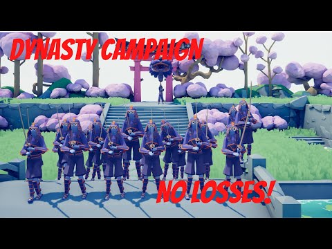 Doing the Dynasty Campaign with no losses! Totally Accurate Battle Simulator