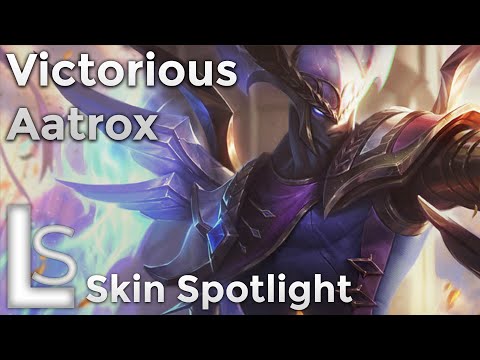 Victorious Aatrox - Skin Spotlight - Victorious Collection - League of Legends