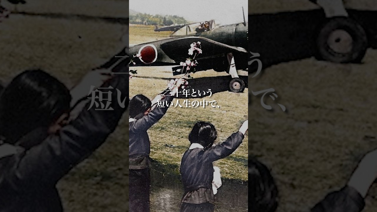 二十年という短い人生 【神風特攻隊の遺書】 #shorts
