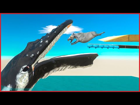 JUMP FAR or TRAPS will CAUGHT YOU - Animal Revolt Battle Simulator