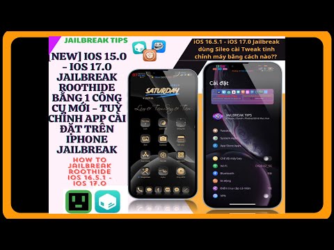 [NEW] JAILBREAK ROOTLESS IOS 15 -16.6.1 NEW UPDATE | TUỲ CHỈNH  APP CÀI ĐẶT CHO IPHONE JAILBREAK