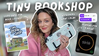 TINY BOOKSHOP 📚🎮 | Episode 1: Play, Pause, Quit (*spoiler-free* cozy first impressions & gameplay)