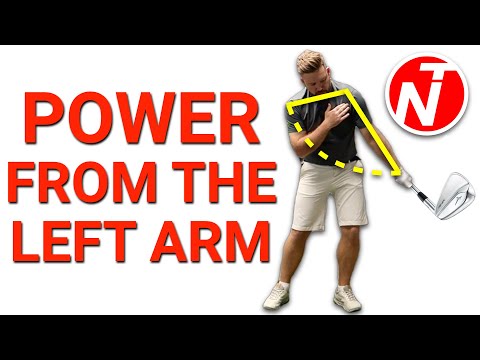 POWER FROM THE LEFT ARM | GOLF TIPS | LESSON 163