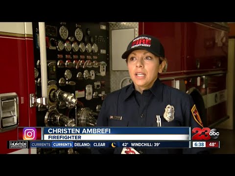 Local female firefighter explains why she got involved in firefighting