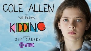 Cole Allen as Will Pickles on Kidding (with Jim Carrey) video