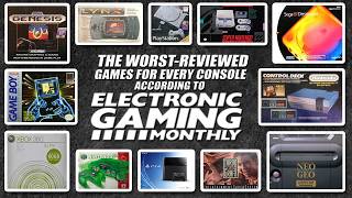 The Worst Game on Every Console (According to Electronic Gaming Monthly)
