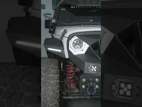 Boost Your Vehicle’s Style & Protection with Hooke Road Fenders  #offroad #fenderflares #jeep