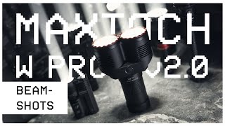 MAXTOCH W PRO v2.0 OWLEYES [BEAMSHOTS] vs Acebeam W35 vs Amutorch BT55