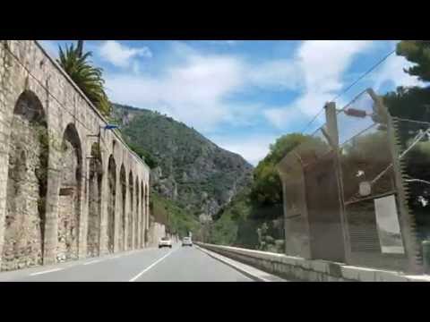 Driving From Nice to Monaco