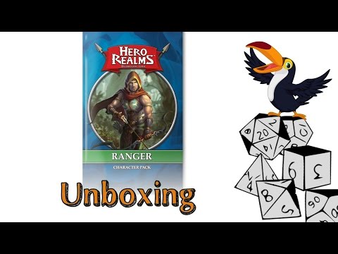 Hero Realms Ranger Character Pack Unboxing